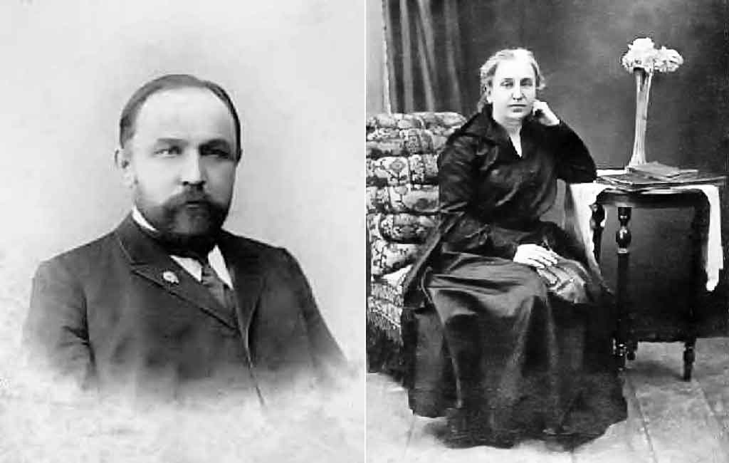 Петр Степанович Иевлев и Елена Ивановна Иевлева (ур. Агеева)