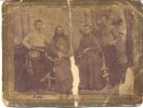 Семейное фото Воиновых: сын Виталий, Отец - Андрей Сергеевич, матушка Мария Григорьевна и младший сын - Рудольф Воинов.