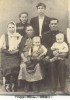 Воинова Клавдия Яковлевна 1950 г. вышла из спецпоселения Горт-Ель. (на руках внук Гена), слева дочь Зинаида и справа ее муж Иван (на руках у отца я - Виталий). Сзади сын Вадим с женой Шурой.