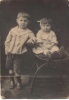 Вильчак Владимир Леонович с сестрой (1914 год)