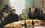 Конищев (Канищев) Алексей Яковлевич (первый слева) вместе с родным братом Иваном, его женой Марией Петровной и ее сестрами.