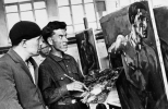 В.Н. Маслов в изостудии Болшевской трудовой коммуны