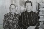 Солодухина Анна Сергеевна с племянником - младшим сыном сестры Любовь Сергеевны - Михаилом в Москве.