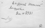 Андреев Николай Александрович