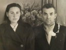 Мама и дедушка, 1947 год.