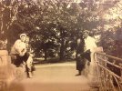 Слева направо: неизвестный, жена Раиса, сестра Мария, Анатолий Косых. Середина 1930-х гг.