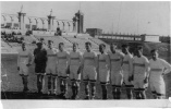 Первый слева. Футбольная команда Динамо -Воркута. Лето 1947. Воркута