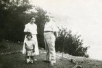 Штернберг Борис Акимович с женой и дочерью. 1923 год.