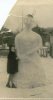 Мартьянова Ольга и снежная баба. Томск 1957 г.