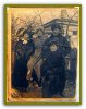 Перов Г.А. с родителями в Иркутске, у своего дома. Отец Перов Александр Михайлович, ( 1858-18.09.1918), мать Перова (Репнина)Вера Валериановна (1976-14.10.1964). На побывке