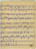М.Н. Маньковская. "Первомайский марш". Нотная рукопись. 1953, ОЛП "Заполярный" Речлага (пос. Воркута-Вом, Коми АССР). Музыка марша и слова написаны политзаключенной Маргаритой Николаевной Маньковской (1910-?) к первомайскому концерту в Доме младенца Речлага. М.Н. Маньковская в 1930-е окончила Харьковскую консерваторию. В октябре 1943 была приговорена к 15 годам каторжных работ. С 1951 находилась в Речлаге, работала музыкальным руководителем самодеятельности в Доме младенца (так наз. "мамском" лагере). Здесь же содержалась рожденная ею в лагере дочь Муза. Согласно дарственной надписи на титульном листе, ноты были "украдены" солагерницей М.Н. Маньковской - Анной Витальевной Ивио (по прозвищу "Крокодил") и подарены их общей подруге и солагернице - Елене Владимировне Марковой