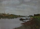 Тоот Виктор
«Река Ниша. Поселок Пролетарий»
1952
Бумага, акварель, гуашь