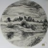 Тоот Виктор
«Вид из окна. Калистово»
Около 1961
Бумага, тушь, перо