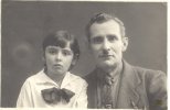 Легких Иван Ананьевич с дочерью Лидией 1933г.