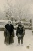 У братской могилы расстрелянных рабочих на Ленских приисках. 1950г.