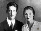 Семилуцкий Георгий Андреевич с женой, Елизаветой Дмитриевной. г. Краснодар. Август 1937 г.
