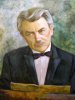Генрих Нейгауз (1888-1964), русский пианист и педагог портрет кисти Елены Кишкурно)