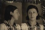Плюйм Татьяна Александовна (1912-1954) в 1941 году в возрасте 29 лет в Бакинской тюрьме.