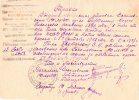 Справка об освобождении из ссылки в Казахстане.