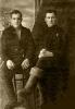 Антонен Яков Семенович с другом, примерно 1939 год