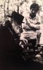 1975 год. 
В.В. Шульгин у могилы Марии Дмитриевны.