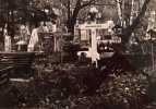 Первый крест на могиле В.В. Шульгина поставлен был 13 сентября 1977 года. Заказала его в Москве Вера Алексеевна Корнеева. Рядом с левой стороны железный крест на могиле Марии Дмитриевны. 
Теперь там общий крест из чёрного камня с широким постаментом.