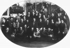 На выставке последнего выпуска живописного факультета Вхутеина. 1930. 
Слева направо: 1 ряд - А. Пейсахович, М. Кузнецов-Волжский, А. Шорчев, Д. Фрадкин, М. Назаров, К. Дорохов, Г. Нисский, М. Хазанов; 
2 ряд - В. Почиталов, И. Ефимов, М. Фонвизина, Р. Семашкевич, А. Артобатская, заведующий станкового отделения П. Суриков, декан живописного факультета Б. Уитц, преподаватель цвета С. Алексеев, М. Милашевская, Ю. Махоткин, Т. Пустовалов; 
3 ряд - Е. Пастернак, М. Кончаловский, В. Белоручев, Н. Афанасьева, Ф. Булгаков, В. Левик, Р. Барто, С. Чуйков, С. Казарновская, Н. Ромадин, К. Казарьян, Г. Тарасевич, Е. Анисимова-Руцай. 
На фоне слева - картина В. Белоручева, в центре - три картины С. Чуйкова. (Из архива О.О. Ройтенберг).