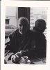 Александр Гинзбург в кафе. Париж. 24.04.1997