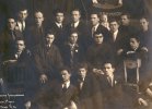 Загид Эльдаров (второй справа во 2-м ряду) среди выпускников Московского зоотехнического ин-та, 1933 г.