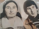 Фриева Шамда с младшим сыном Алигожа