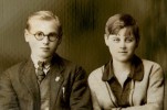 На фото Владимир Никифорович(Эрди Аир) и его жена Мария Ивановна Вьюнова