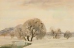 В.С. Тимирев Пейзаж за рекой. Нач. 1930-х