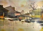 В.С. Тимирев. Горбатый мостик и лодки. 1930-е