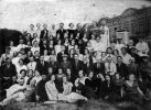 В.М. Фидровский в Николаеве со студентами