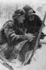 Владимир Сергеевич Трубецкой с писателем Михаилом Пришвиным на охоте. Сергиев-Посад. Середина 1920-х