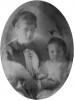 Елизавета Владимировна Трубецкая с дочерью Татьяной (1913-1917). Москва, 1914 г. 