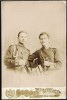 И.С. Сахаров с однополчаниным. Русско-японская война, г. Харбин, 1904-1905 г.