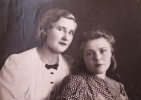 Прабабушка с дочкой, Вайсброд Л.С.(моей бабушкой), г. Караганда, 1950г.