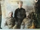 Машуков Климентий Алексеевич с 1883 г.р. родной брат моего деда Машукова Льва Алексеевича с 1900 г.р. погибшего во время ВОВ на Украине.   С права от нас сидящий в папахе, шинели и с чёрными усами и есть Климентий Алексеевич.