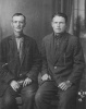 Нефф Александр Якобович(Яковлевич)  (52г.) с сыном Рудольфом (22г.) (Соловки 01.08.1934г. последнее прижизненное фото)