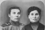 Мой дед Словеснов Матвей Кузьмич со своей женой (моей бабушкой) Марфой Матвеевной
