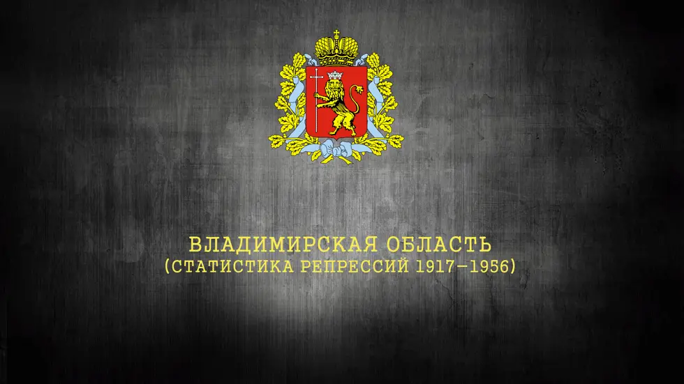 История репрессий во Владимирской области.