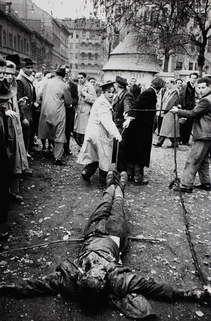 Венге́рское восста́ние 1956 года (23 октября — 9 ноября 1956) (в посткоммунистический период[3] Венгрии известно как Венге́рская револю́ция 1956 года, в советских источниках как Венге́рский контрреволюционный мяте́ж 1956 года) — вооружённое восстание против просоветского режима народной республики в Венгрии в октябре — ноябре 1956 года, подавленное советскими войсками.