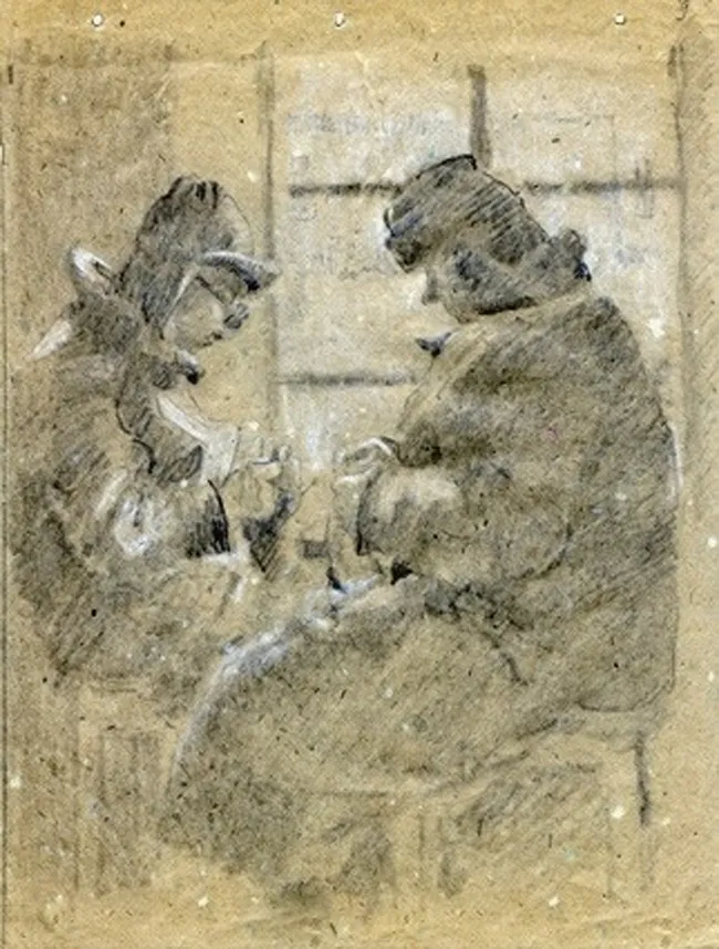 Мыслина Мария Владимировна (Россия, 1901-1974) myslina mariya vladimirovna