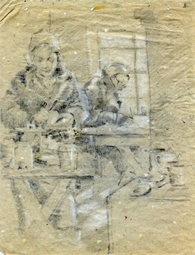 Мыслина Мария Владимировна (Россия, 1901-1974) myslina mariya vladimirovna