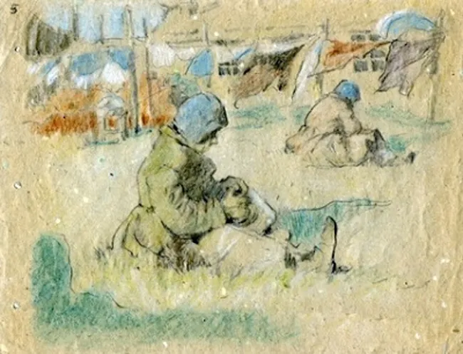 Мыслина Мария Владимировна (Россия, 1901-1974) myslina mariya vladimirovna