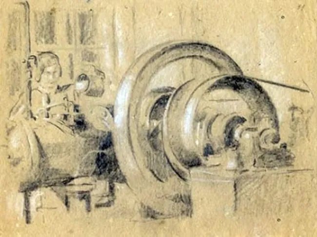 Мыслина Мария Владимировна (Россия, 1901-1974) myslina mariya vladimirovna