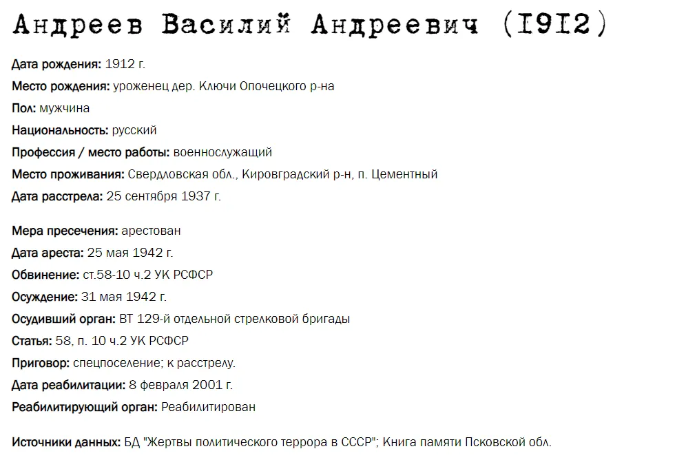 Андреев Василий Андреевич (1912)