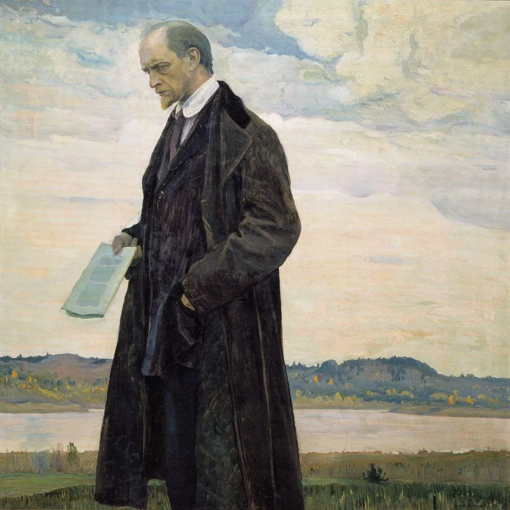 Мыслитель (Портрет философа И.А. Ильина). 1921-1922