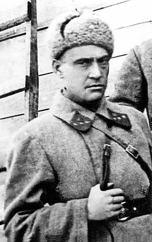 Валериан Басилашвили на фронте. 1941 год